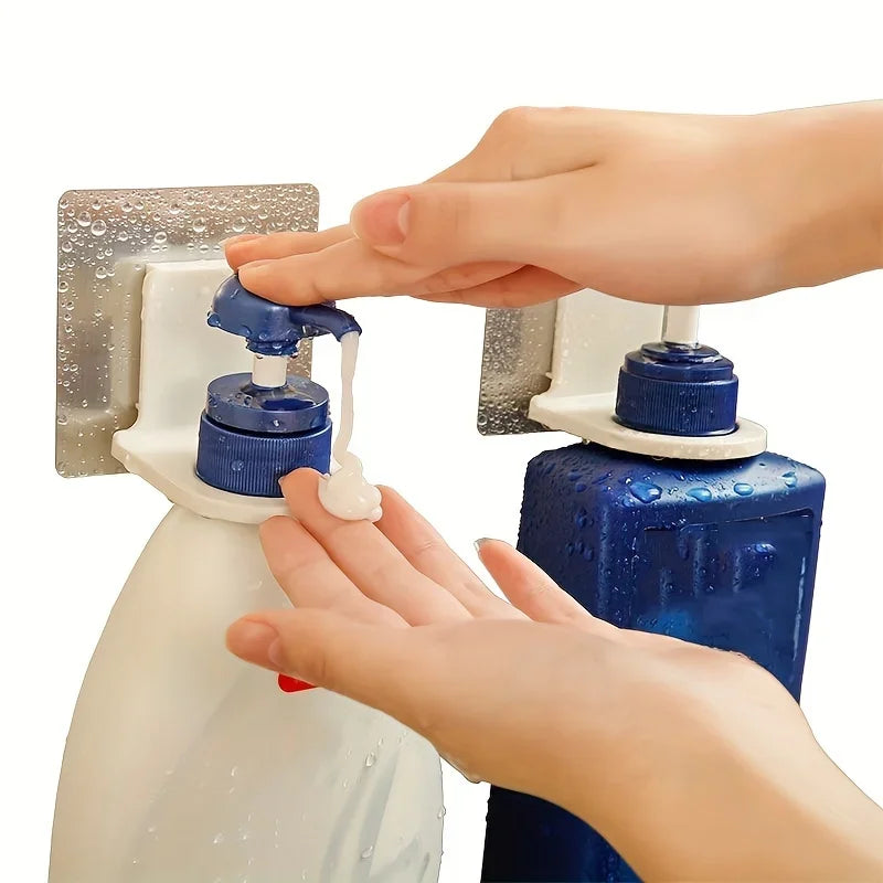 Self-Adhesive Wall Hook Bathroom Shampoo & Shower Gel Shelf Bathroom Wall Hook Qme