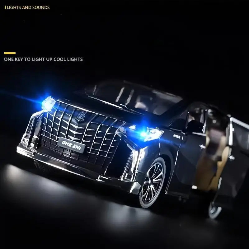 Kids Pull-Back Commercial Car Toy with Lights & Sound Pull-Back Toy Car Qme