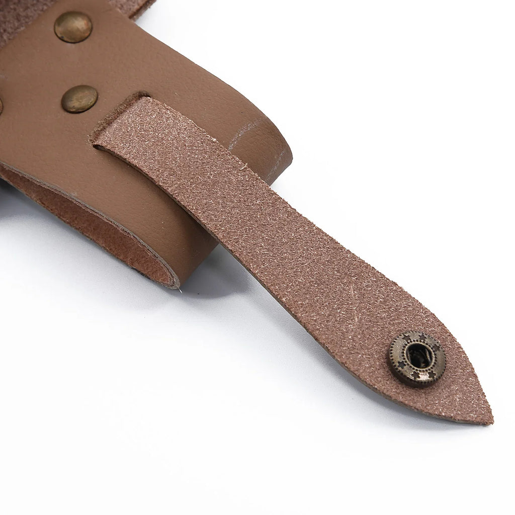 Leather Scissor Holder Pouch – Buckle Tool Belt Bag Tool Scissor Pouch Qme