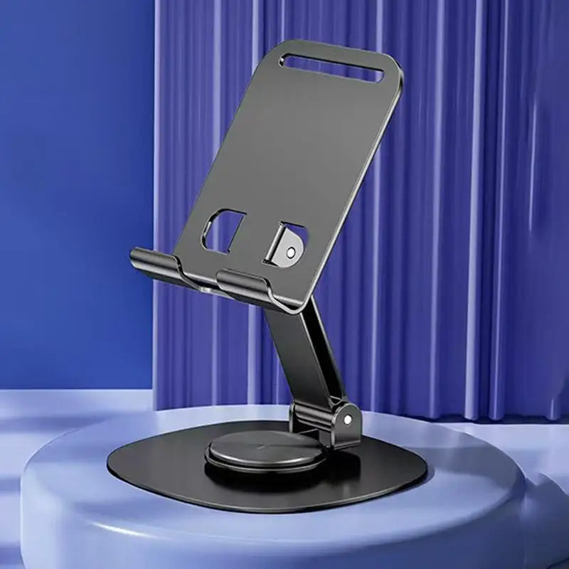 Rotating Desktop Phone Stand – Foldable Tabletop Cell Holder Phone Stand Qme A2