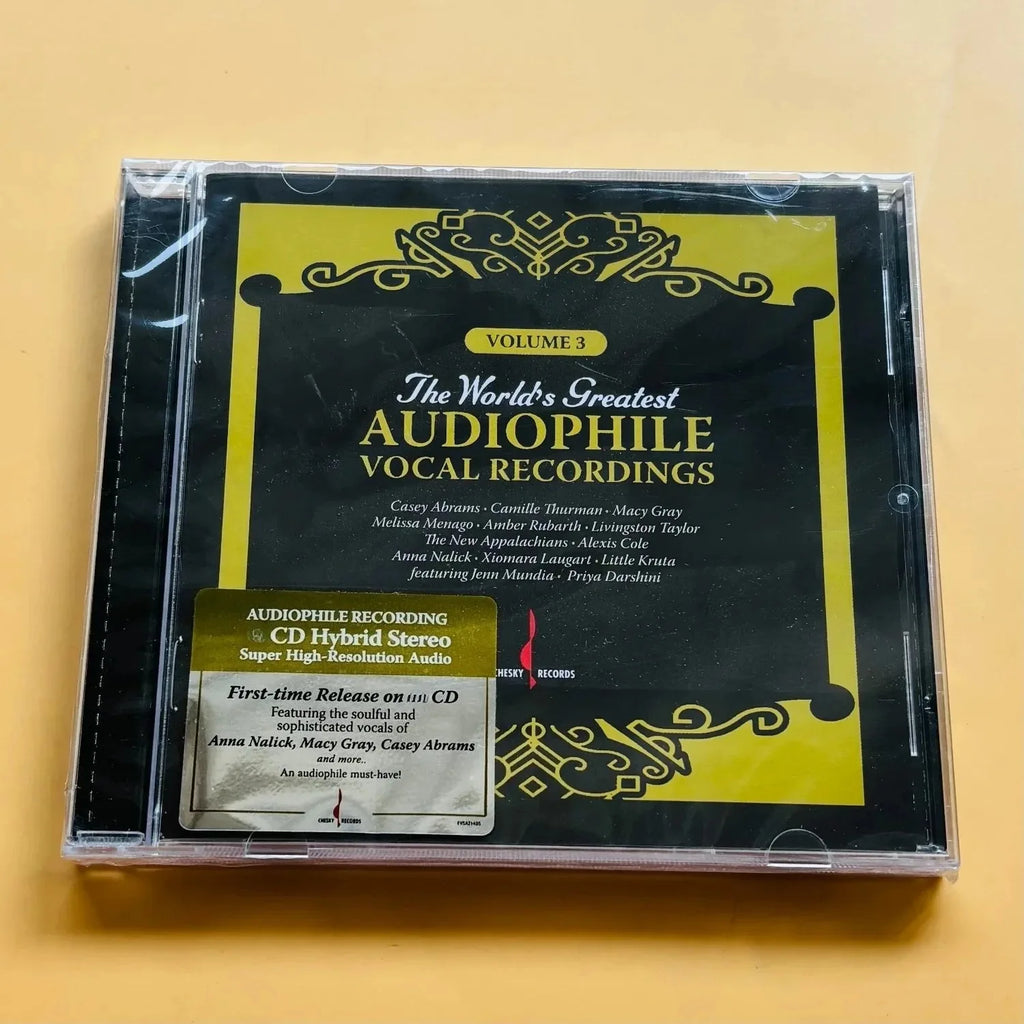 Audiophile Vocal Recordings Hybrid Stereo CD | Hi-Fi Reference Audiophile CD Qme Volume 3
