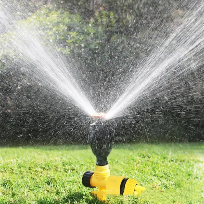 360° Rotating Garden Sprinkler 2-Pack – Lawn Irrigation Garden Sprinkler Qme