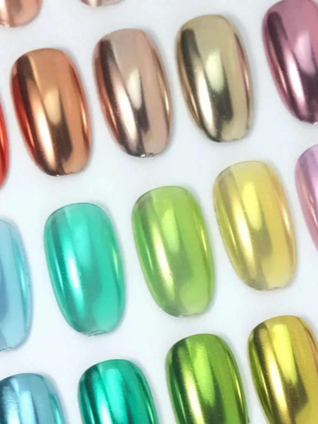 Chrome Mirror Nail Powder – Sparkling Glitter Decoration Chrome Nail Powder Qme