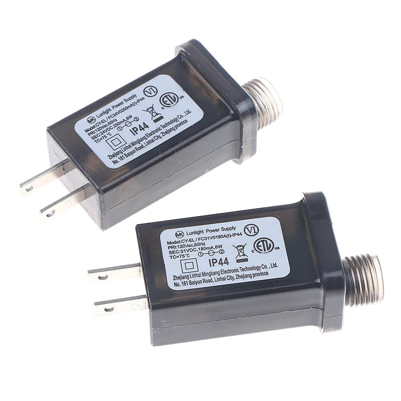6W AC to DC Transformer Power Supply | EU US UK Plug IP44 AC to DC Transformer Qme