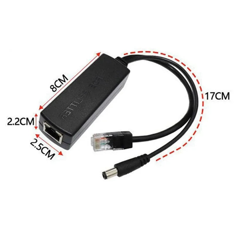 POE Splitter Combiner Outdoor AP Power Supply 48V 24V 12V POE Splitter Combiner Qme