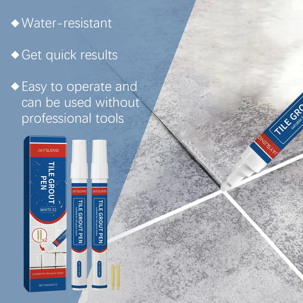 Tile Grout Pen – Waterproof Grout Coating Marker | Qme Grout Coating Pen Qme