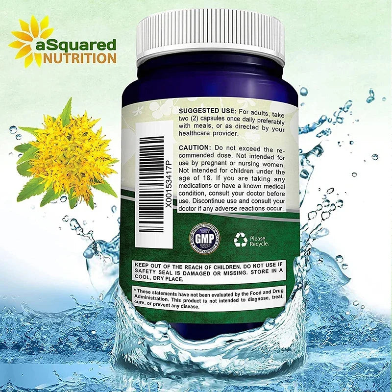 Rhodiola Rosea & Black Pepper Supplement – Focus, Mood & Energy Herbal Supplement Qst