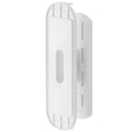 Wall Mounted No-Drill Socket & Router Holder | Plug-In Organizer Cable & Cord Organizer Qme White