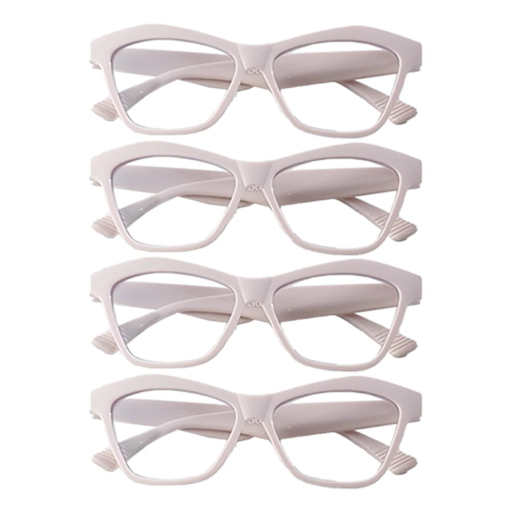 VOPHA Cat Eye Reading Glasses – Blue Light Blocking 1–5 Pack Reading Glasses Qst 100 4Pink