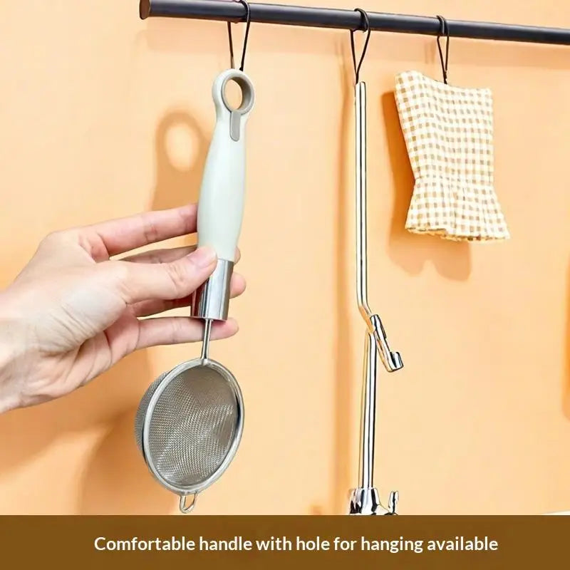 Stainless Steel Mesh Strainer Spoon – Juice, Milk & Sieve Mesh Strainer Spoon Qme