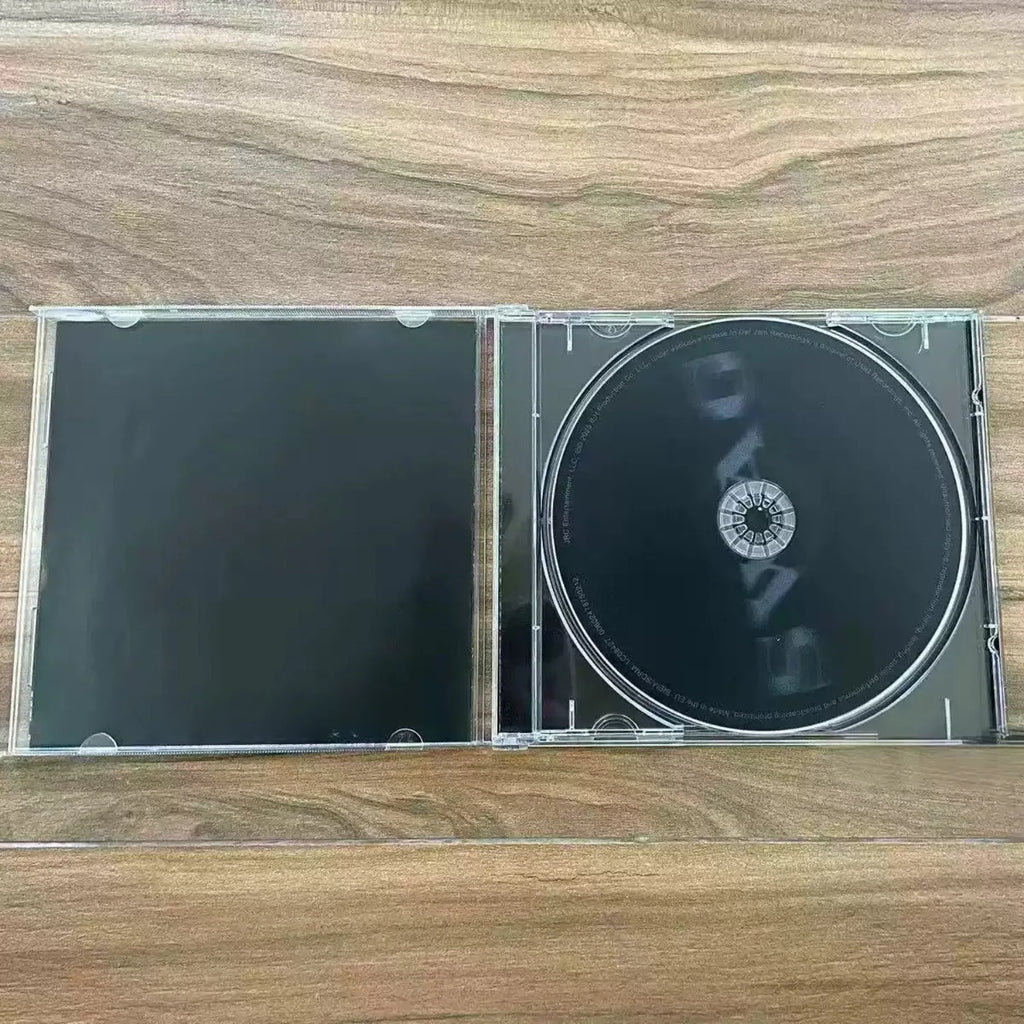 Hip Hop Rhythm Music Audio Disc – Minimalist Black Cover Music Audio Disc Qme