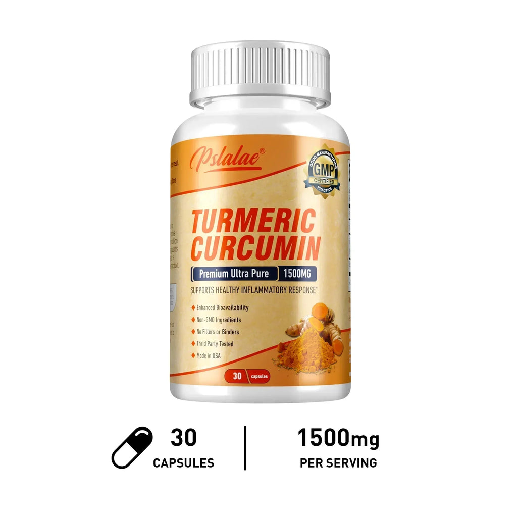 Turmeric Curcumin with BioPerine – Antioxidant Supplement Turmeric Supplement Qst 30 Capsules