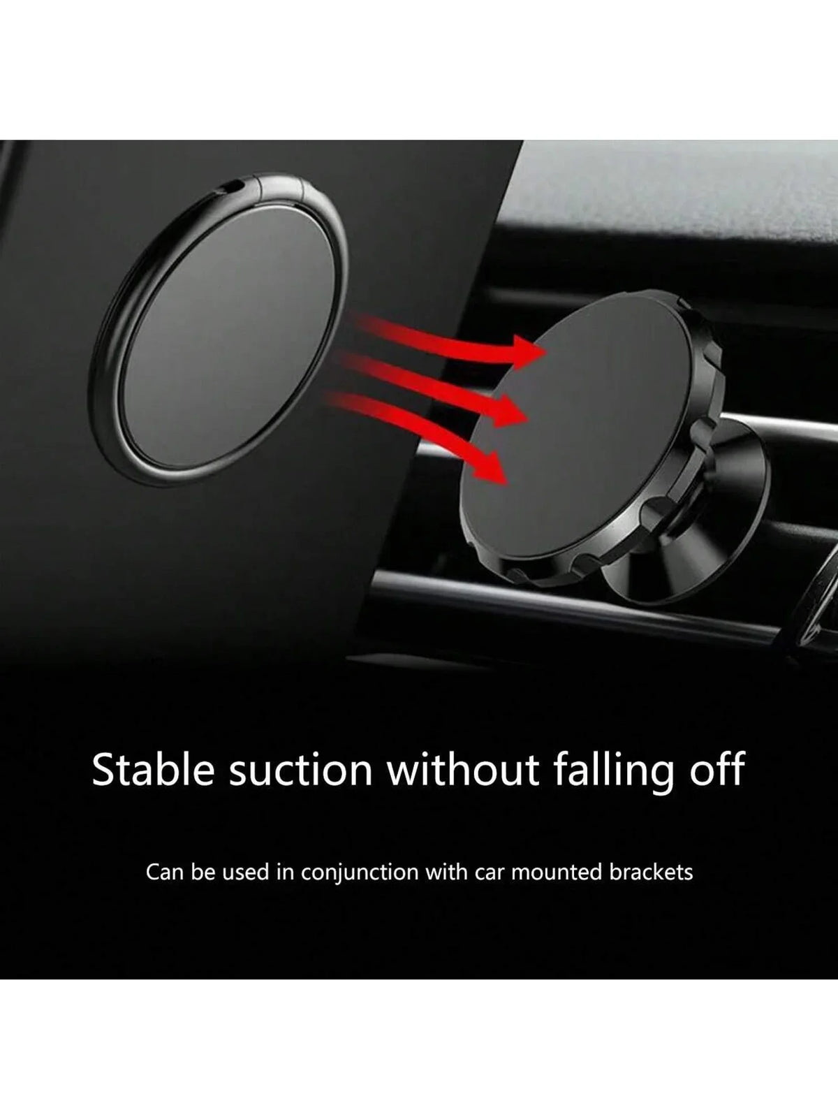 360° Rotating Magnetic Metal Ring Buckle – 4 Colors | Qme Magnetic Ring Buckle Qme