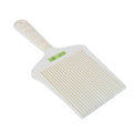 Professional Barber Flat Top Comb with Water Level Guide – White Barber Flat Comb Qme as pic