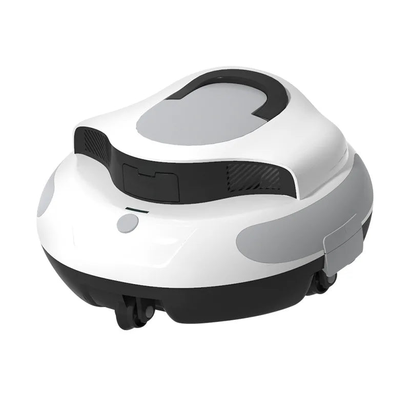 Cordless Robotic Pool Cleaner – Automatic Pool Vacuum Robot Robotic Pool Cleaner Qst white