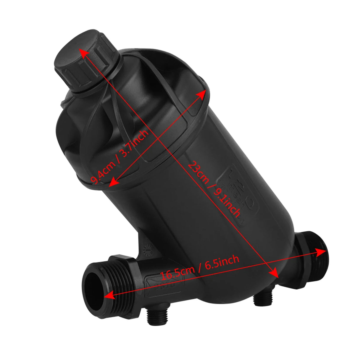 120 Mesh 130 Micron Inline Disc Filter for Drip Irrigation Drip Irrigation Filter Qme