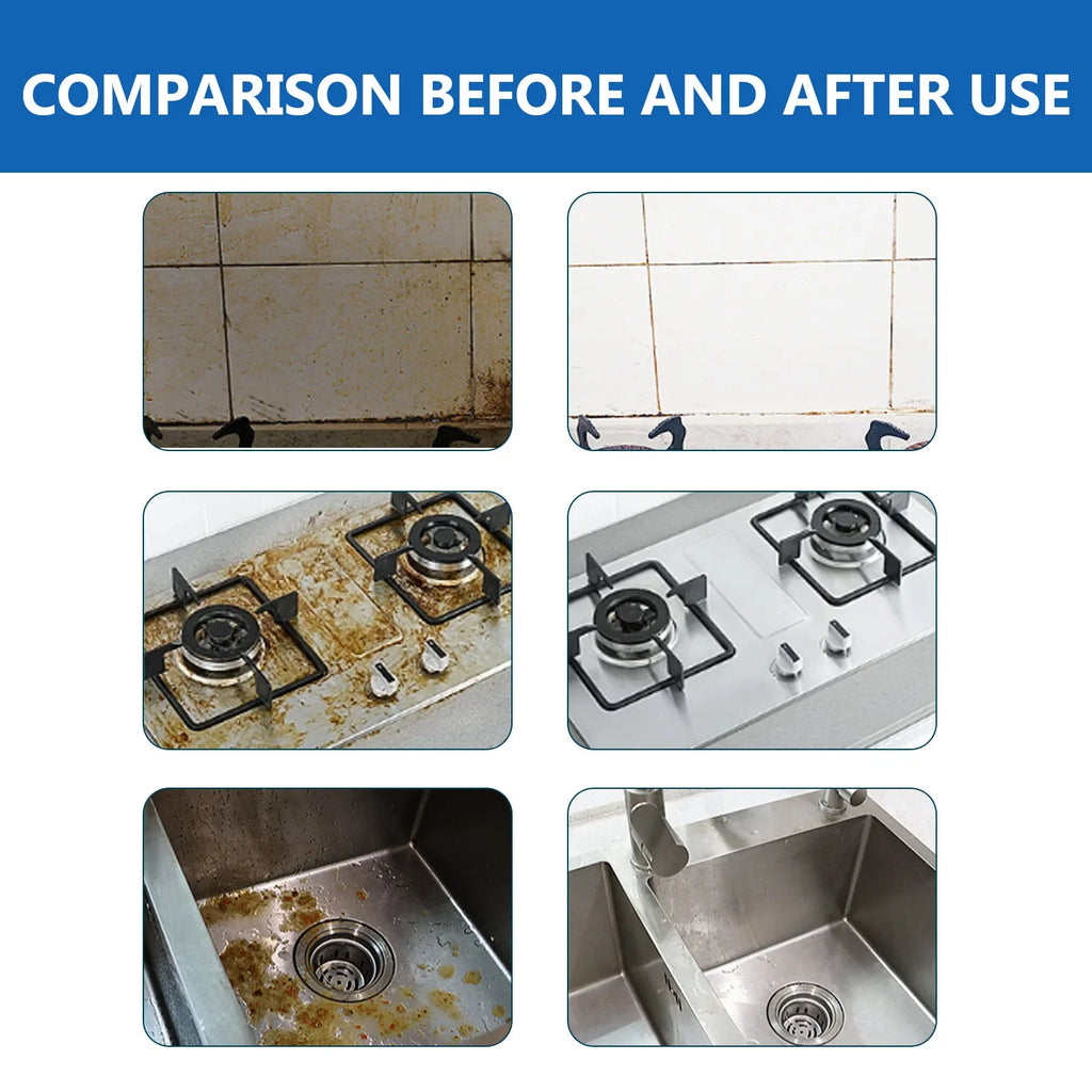 Kitchen Grease Cleaning Tablets – Stove, Oven & Hood Degreaser Kitchen Degreaser Tablets Qme