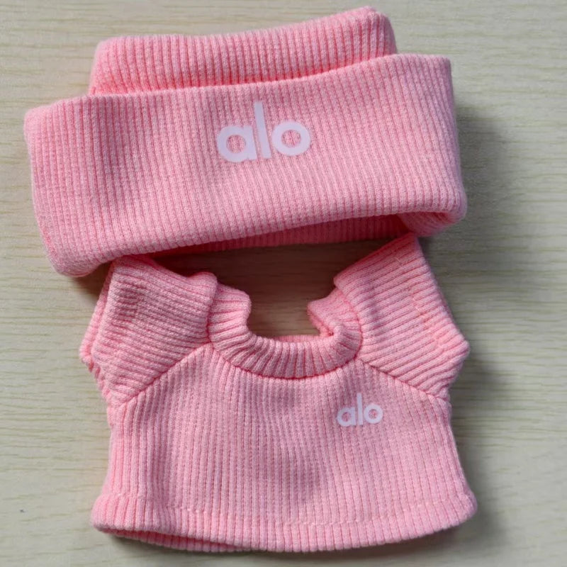 Labubu 15/17cm Doll Outfit Set – Baseball, Sweater & Skirt
