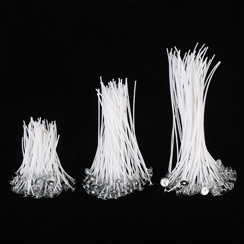 100-Pack Pre-Waxed Cotton Candle Wicks – DIY Candle Making Candle Making Supplies Qst