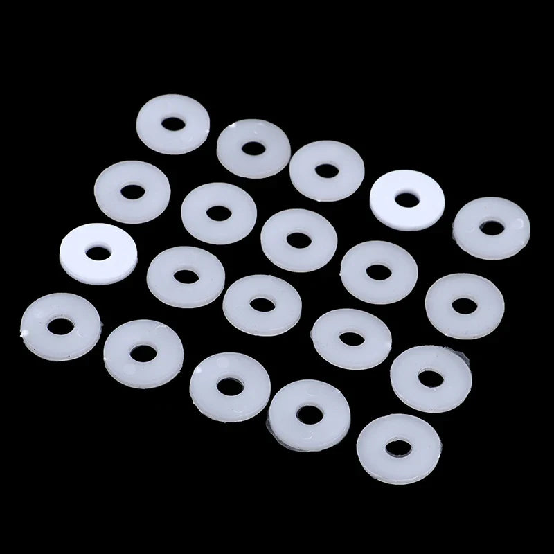 Airless Sprayer Lengthening Rod Gaskets – 20pcs Stainless Steel Sprayer Replacement Gasket Qme