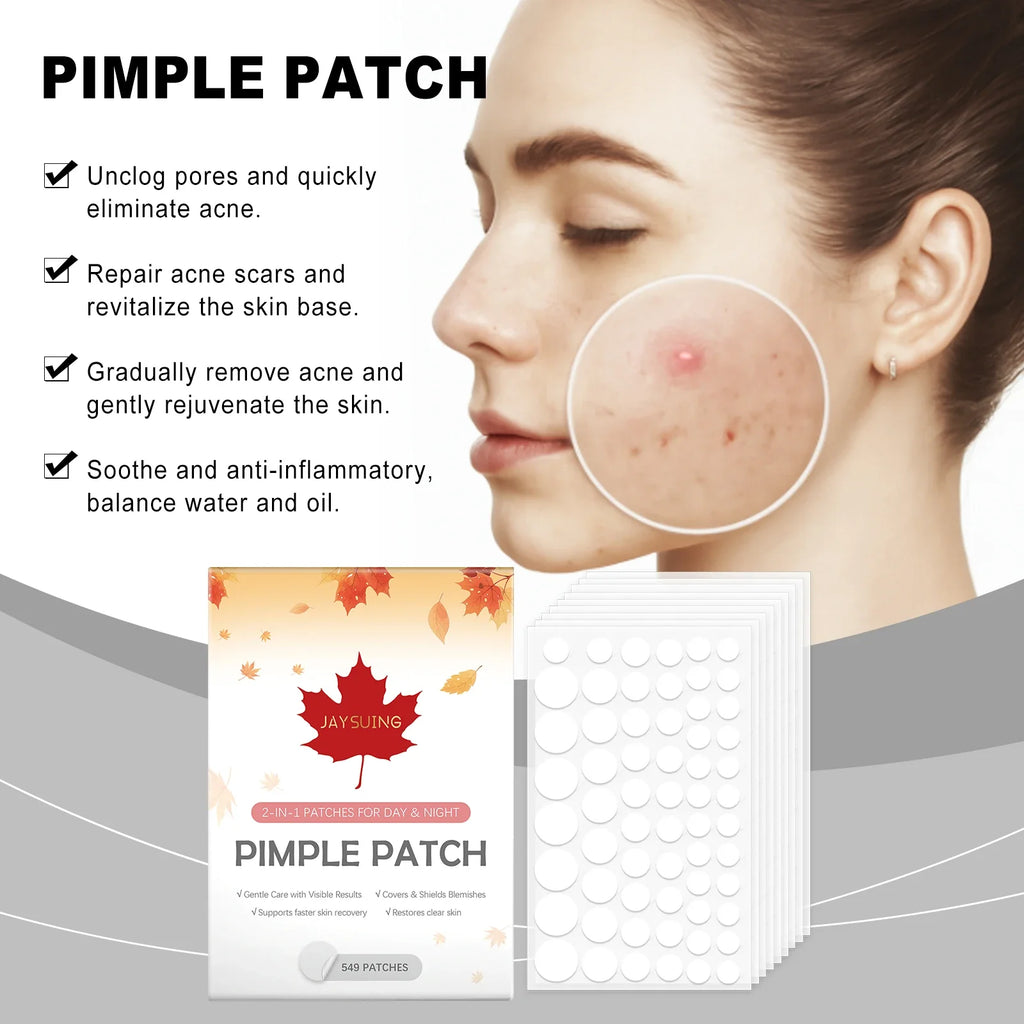 Hydrocolloid Acne Patches – Invisible Spot Treatment | Qme Acne Spot Patches Qme