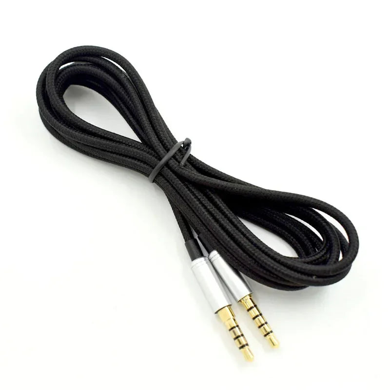 Replacement Audio Cable for Logitech Astro A10 & A40 Headphones Headphone Cable Qme Straight through 2m