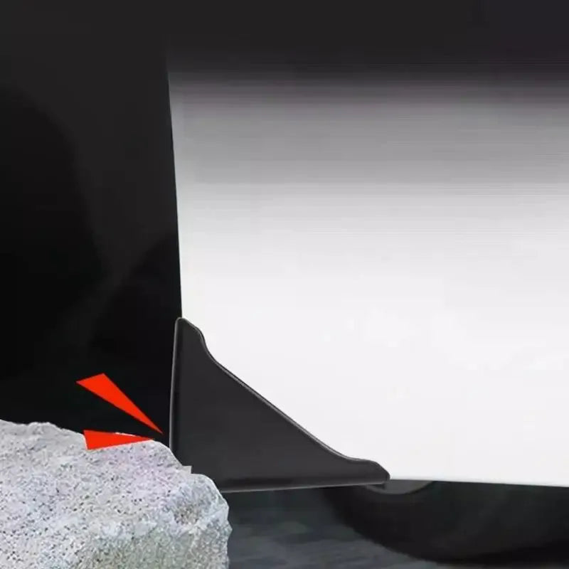 TPR Car Door Corner Protector – 4 Pcs Impact Guard Cover Car Door Corner Guard Qme