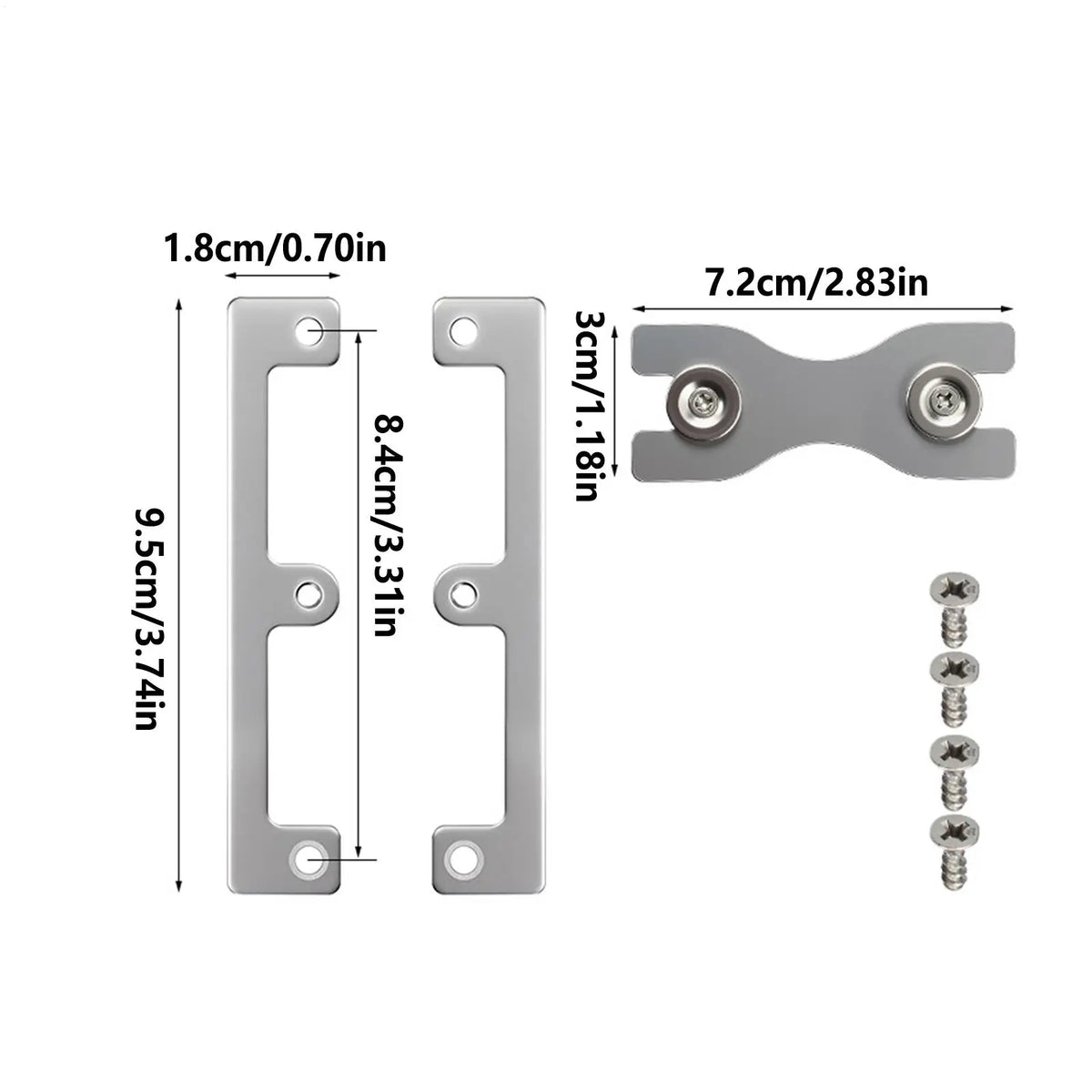 86-Type Electrical Box Outlet Spacers Loose Repair Plate Set Electrical Box Spacer Qme