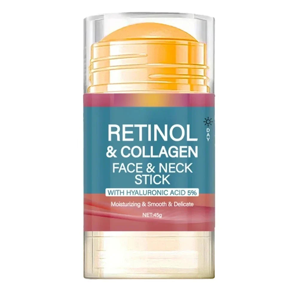 Retinol Firming Cream Stick with Collagen – Lifting & Smoothing Anti-Aging Face Cream Qme black
