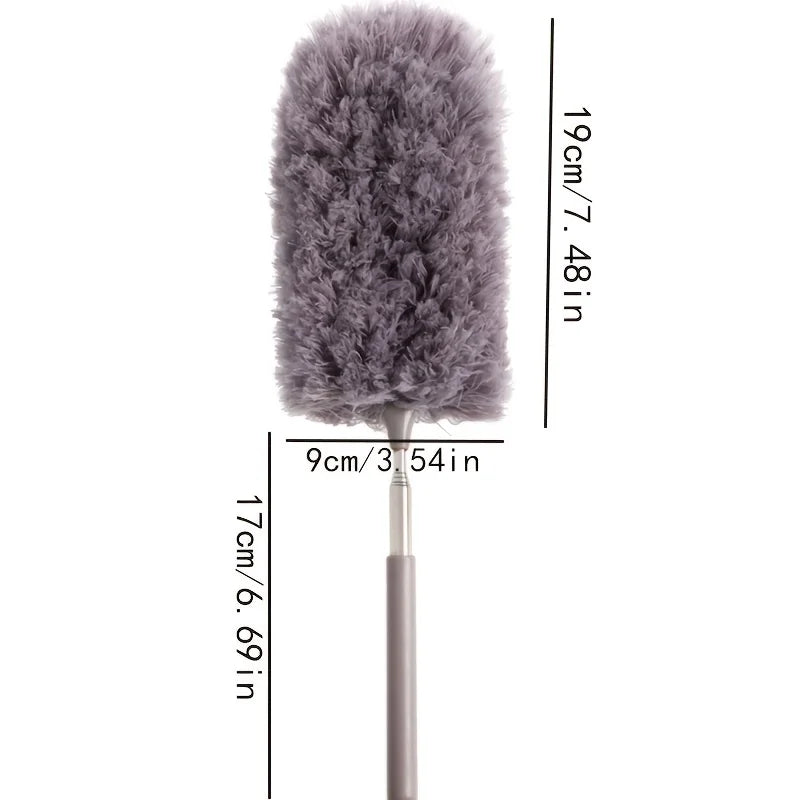 Retractable Long Handle Microfiber Duster – Car & Home Microfiber Duster Qme