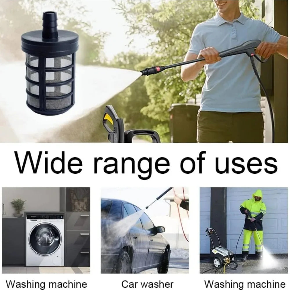 Stainless Steel Suction Hose Filter for Pressure Washer Pump Hose Strainer Filter Qme