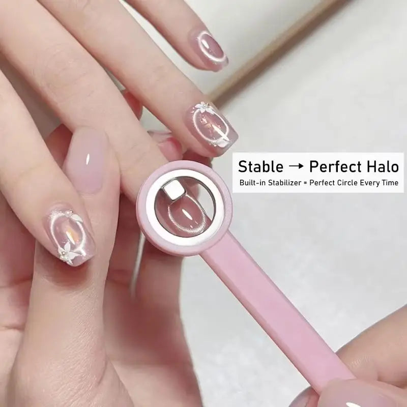 Cat Eye Nail Magnet Ring – Reusable Gel Polish Manicure Tool Nail Art Magnet Tool Qme