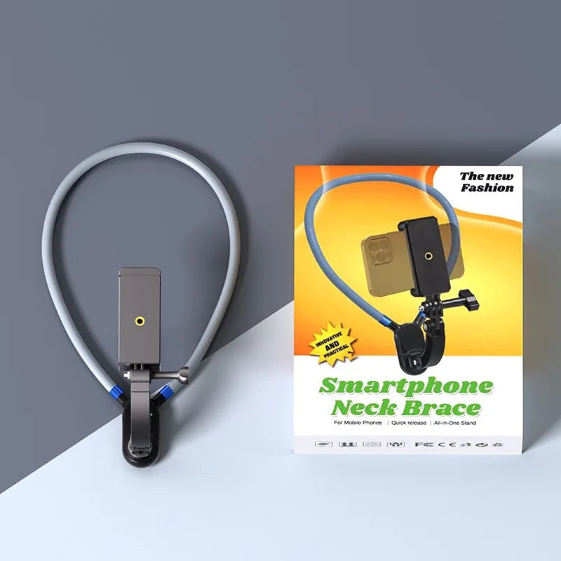 Magnetic Neck Strap Phone Holder – Hands-Free Collar Mount Neck Phone Mount Qme