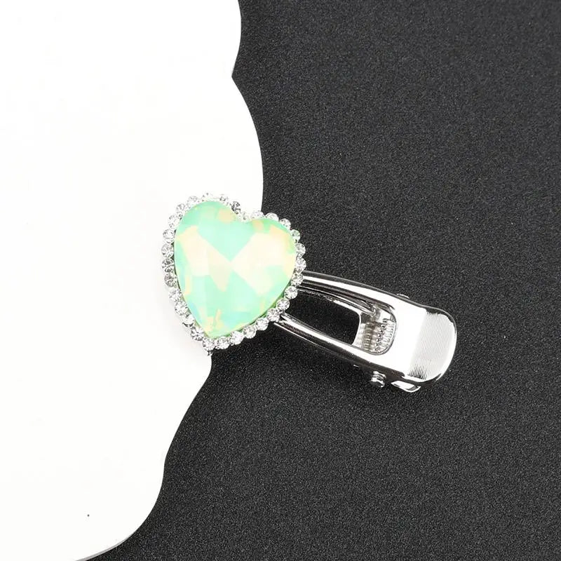 Y2K Pink Rhinestone Butterfly Bow Hair Clips – Korean Barrettes Hair Clip Barrette Qst A5