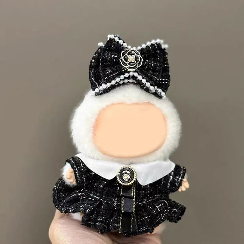 Labubu Doll Clothes & Accessories Set | Fits 15–17cm Plush Doll Clothing Set Qme