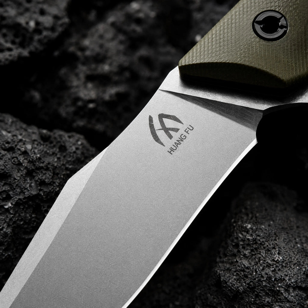 HUANGFU Multi-Function Outdoor Camping Knife – Steel Blade Multi-Function Knife Qst