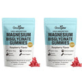 Googeer Magnesium Bisglycinate Gummies – Vitamin D3 & Zinc 60ct Mineral Supplement Gummies Qst 120 Count(Pack of 2)