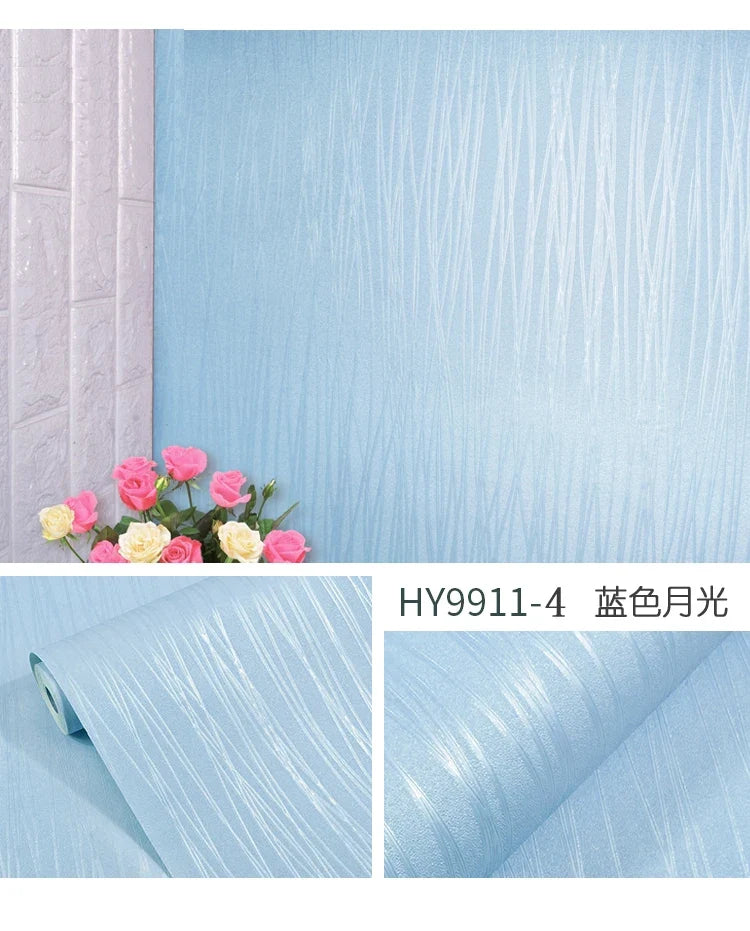 3D Vinyl Self-Adhesive Wallpaper Roll | 15 Colors Contact Paper Self-Adhesive Wallpaper Qme Style 25 10mx45cm