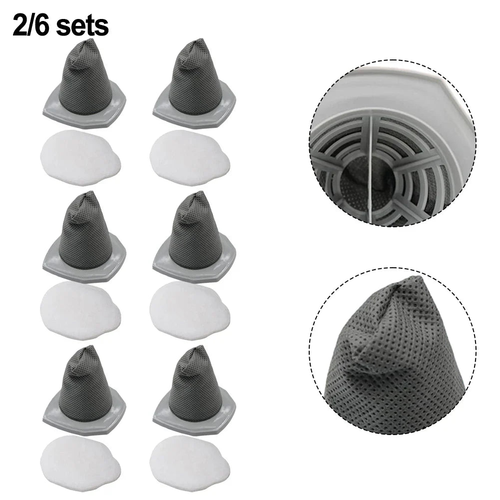 Eureka Vacuum Filter Replacement NES215A NES210 N0101 N0102 2-Pack Vacuum Filter Replacement Qme