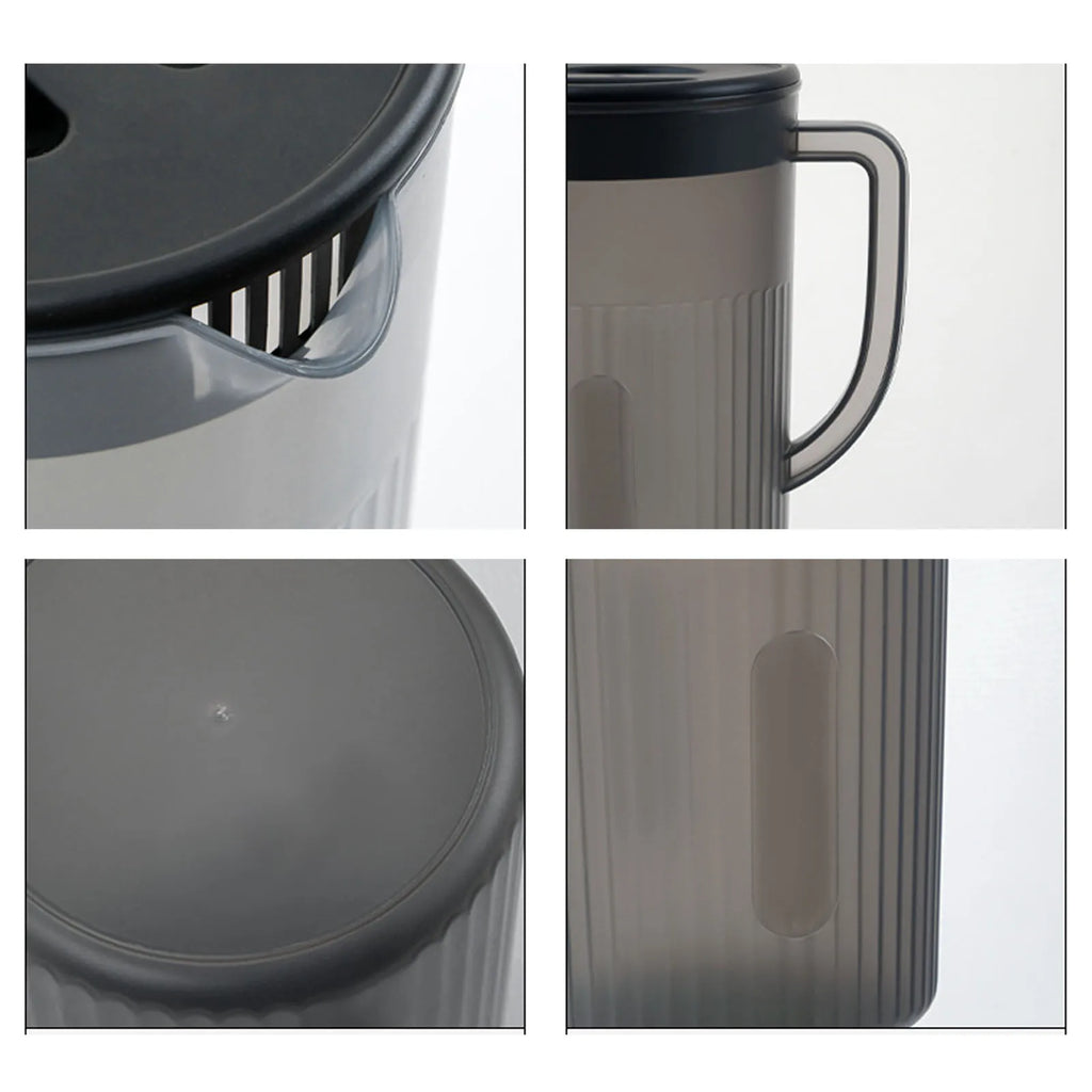2.7L Large Capacity Plastic Water Pitcher with Lid | Qme Water Pitcher Qme