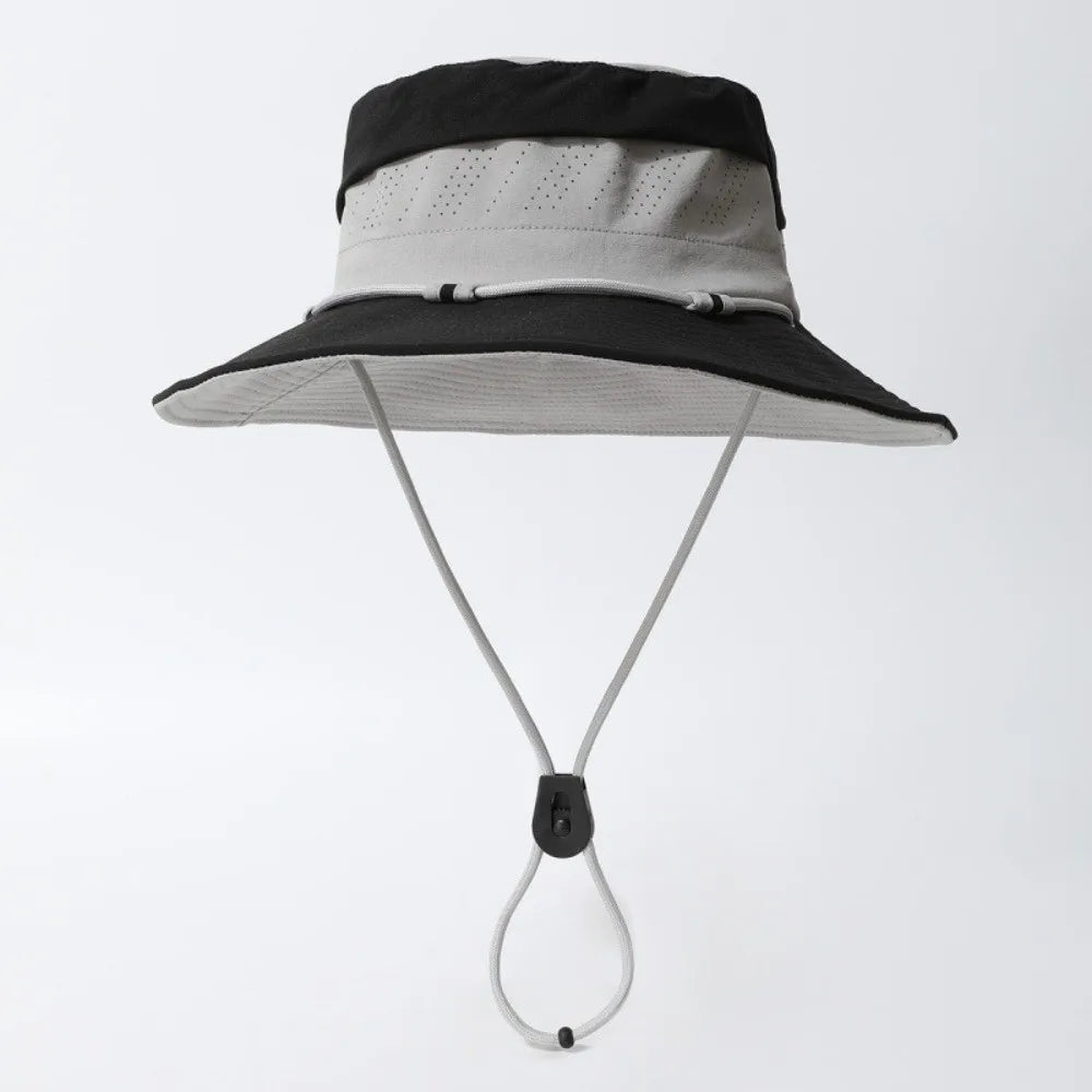 Sun Protection Bucket Hat Adjustable Visor – 5 Colors Bucket Sun Hat Qme