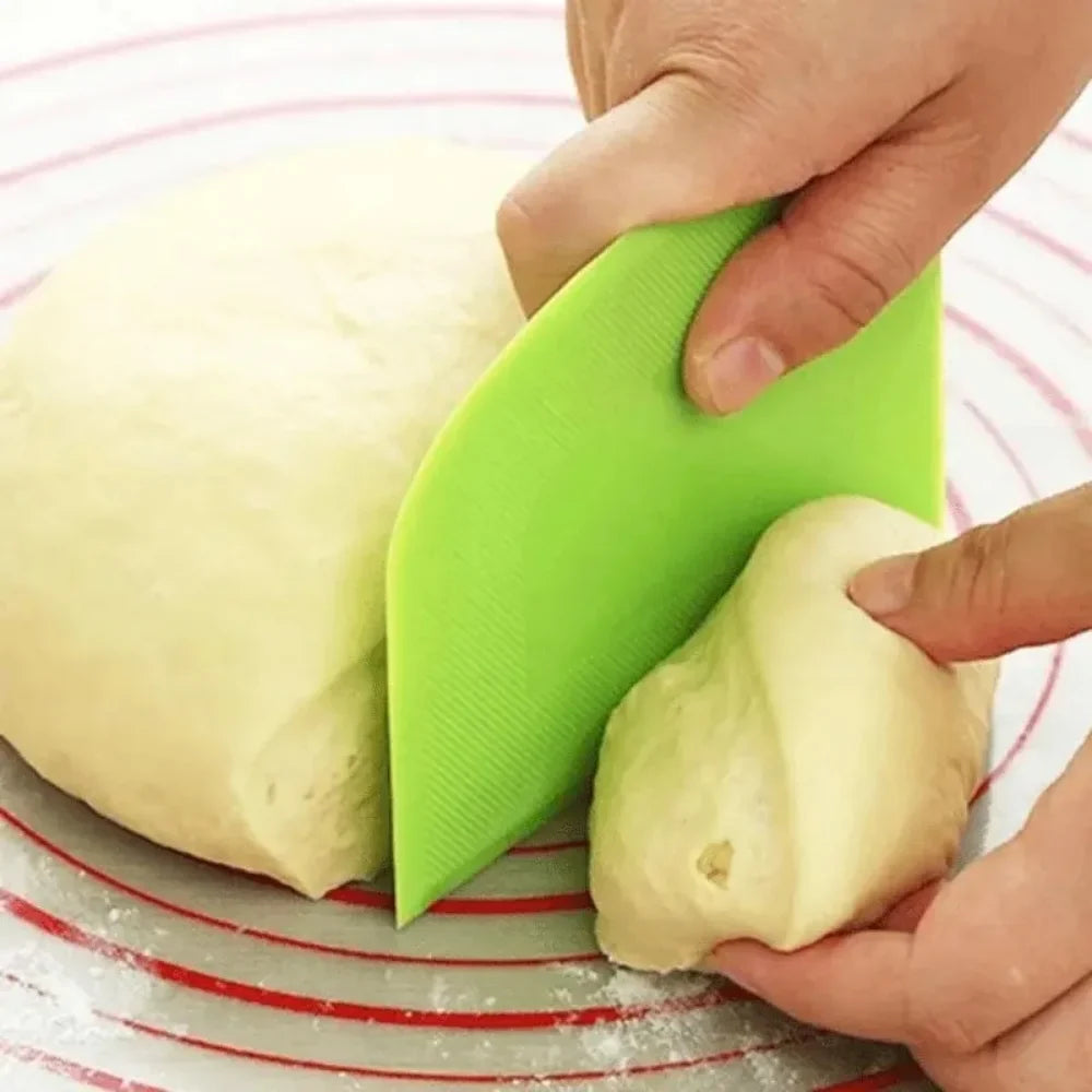 Multifunctional Dough Scraper & Cream Spatula | Baking Tool Dough Scraper Spatula Qme