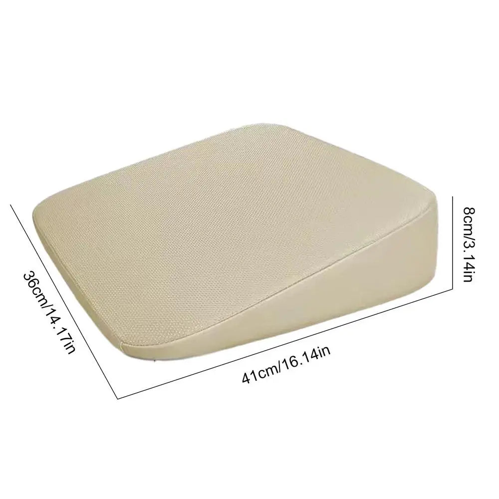 Wedge Car Seat Cushion – Ergonomic Driver Booster Pad Car Seat Cushion Qst 8CM