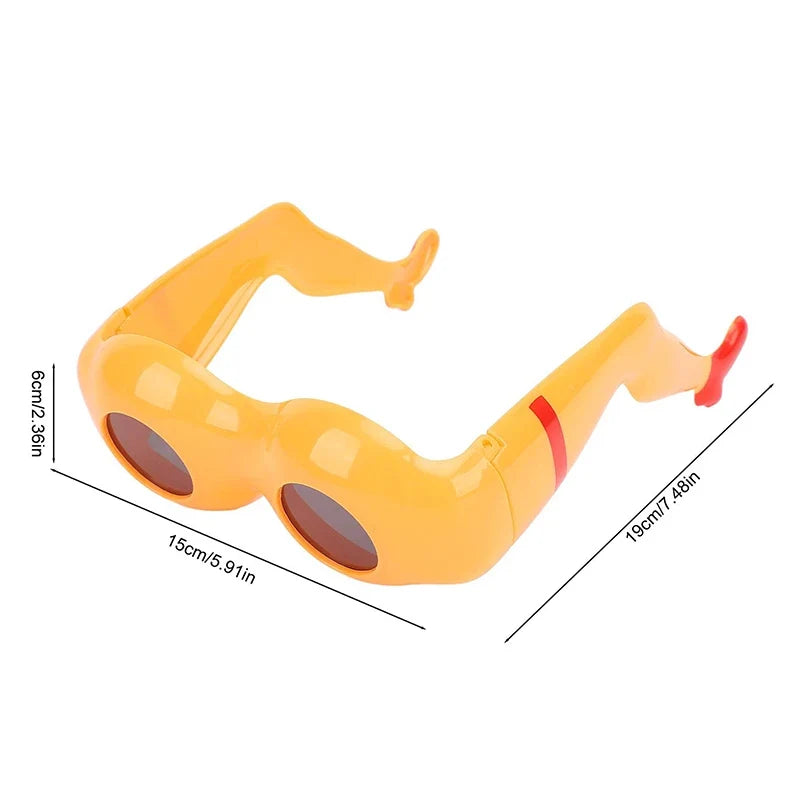 Novelty Leg Buttocks Funny Prank Glasses – Adult Gag Gift Novelty Gag Glasses Qme 1PC