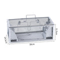 Multi-Catch Mouse & Rat Trap Cage | Galvanized Steel Pest Control Rodent Trap Cage Qme Default Title
