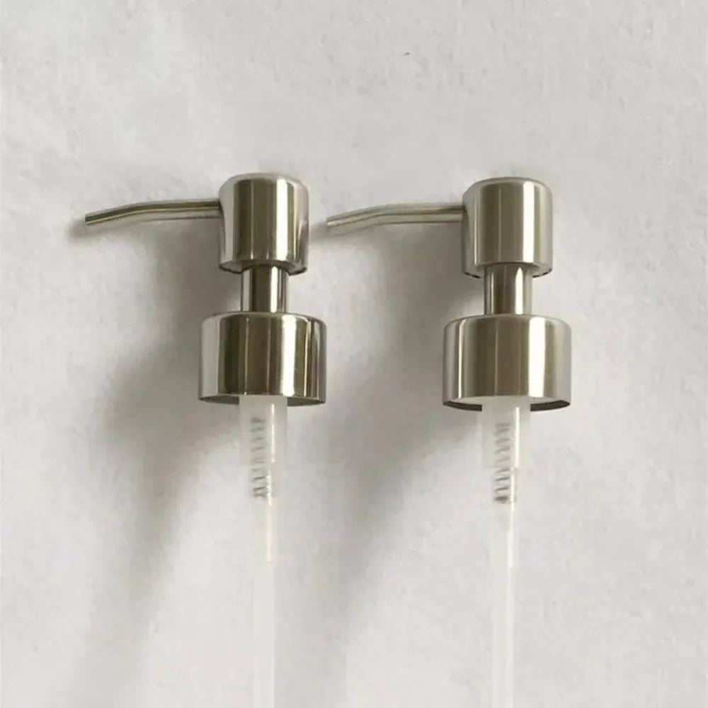 304 Stainless Steel Soap Pump Dispenser Head Nozzle Soap Pump Dispenser Head Qme