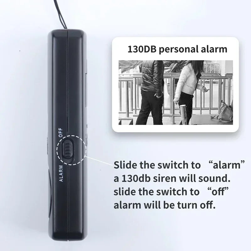 Personal Safety Alarm 120dB LED Keychain | Compact & Loud Personal Safety Alarm Qme