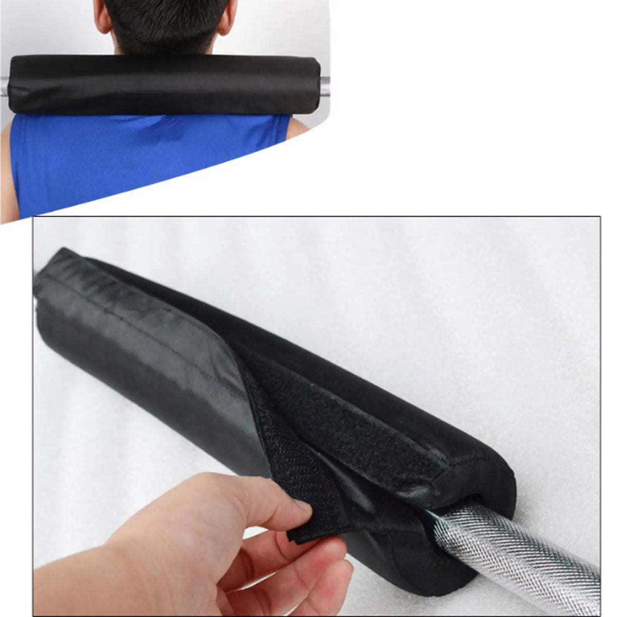 Barbell Pad Foam Neck & Shoulder Support for Squats | Qme Barbell Squat Pad Qme