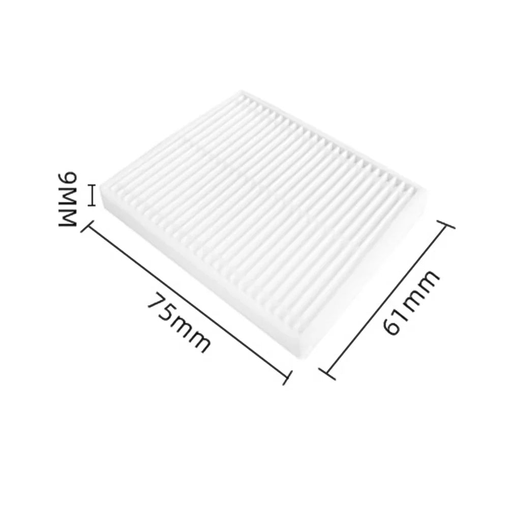 Washable HEPA Filter for Conga 8490 Vacuum – 5-Pack Replacement Vacuum Filter Kit Qme