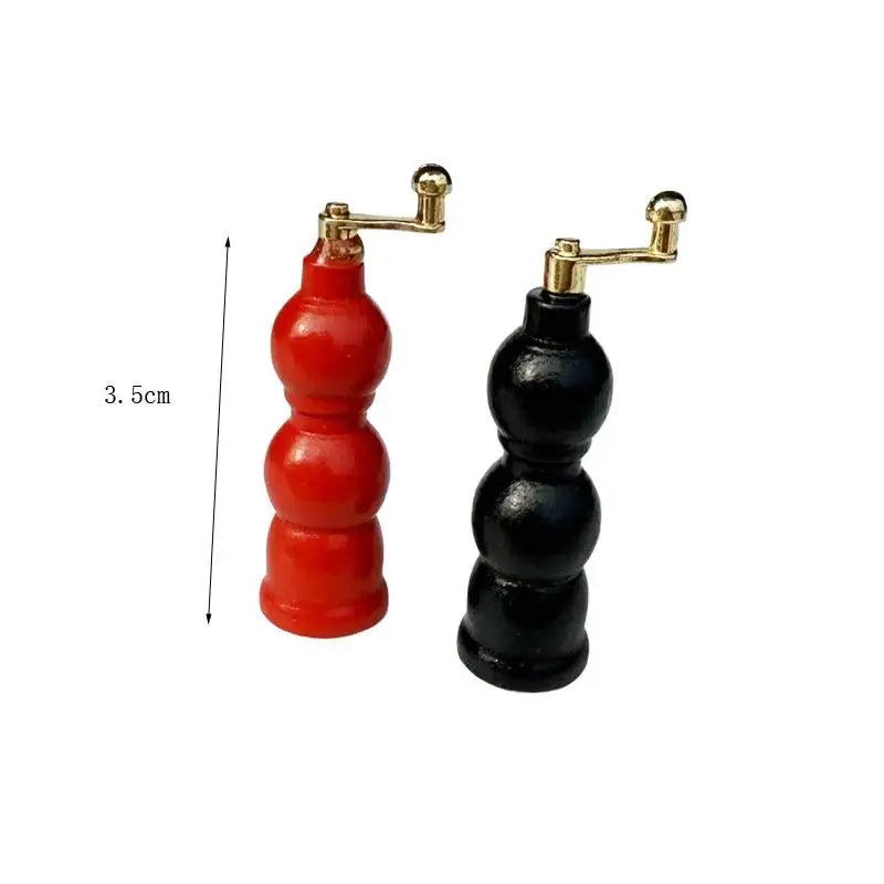 1:12 Dollhouse Miniature Grinding Machine – Red & Black Dollhouse Miniature Qme